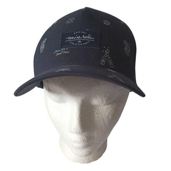 ONE10 Travis Matthews Life of the Party Baseball Cap Navy OS - Picture 1 of 5